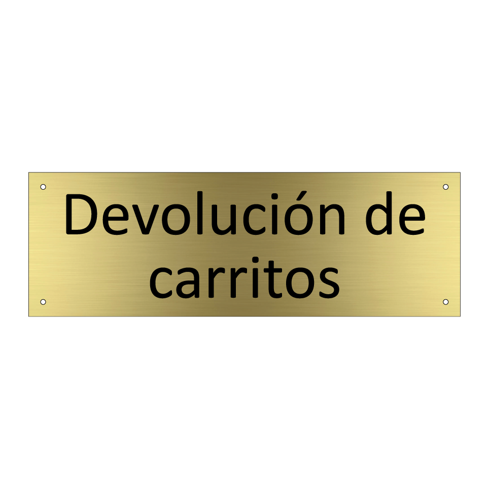Devolución de carritos