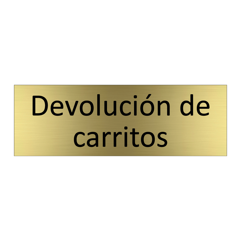 Devolución de carritos