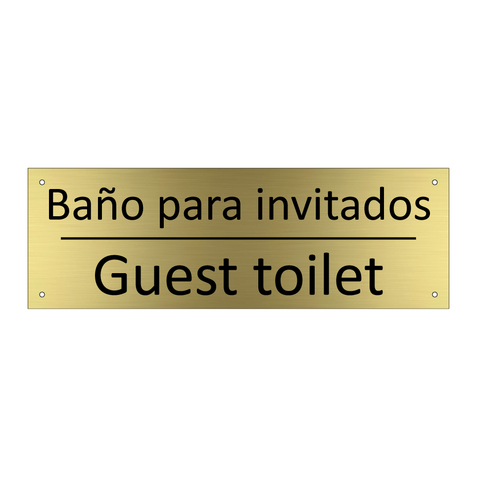 Baño para invitados - Guest toilet