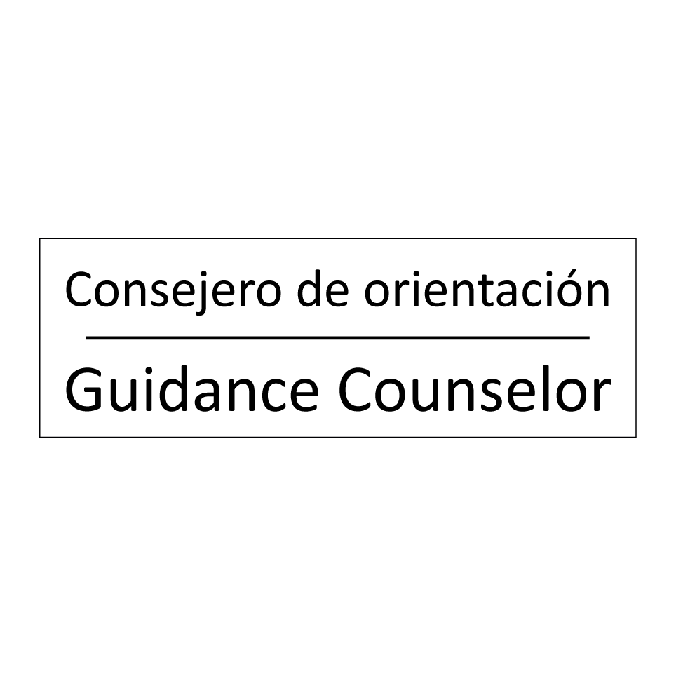 Consejero de orientación - Guidance Counselor