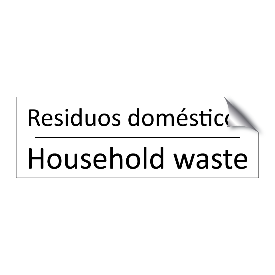 Residuos domésticos - Household waste