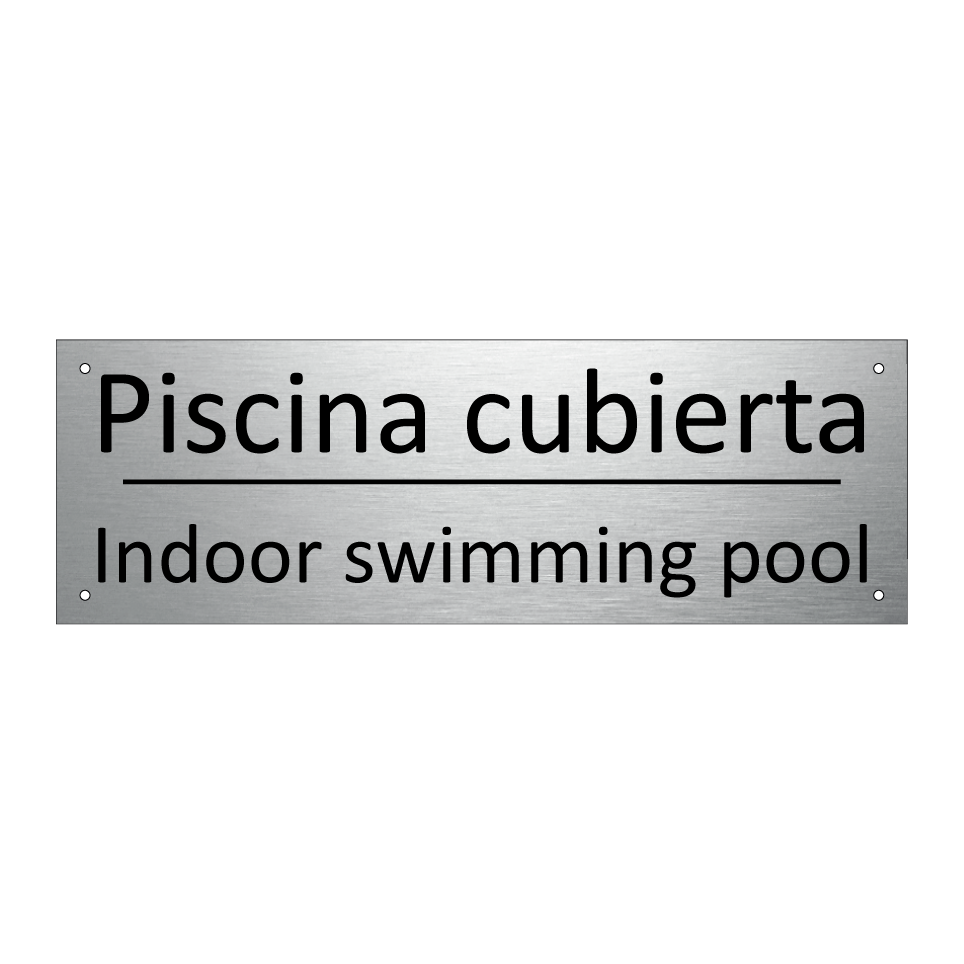 Piscina cubierta - Indoor swimming pool