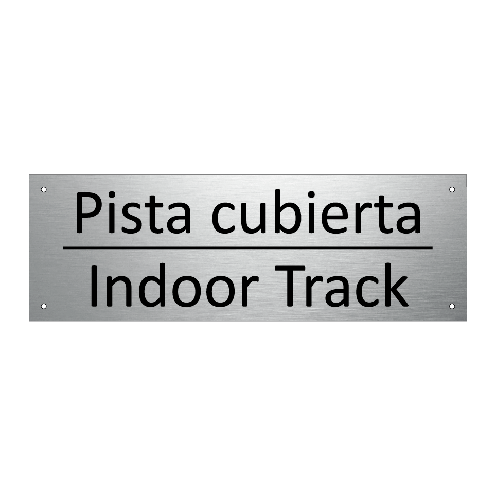 Pista cubierta - Indoor Track