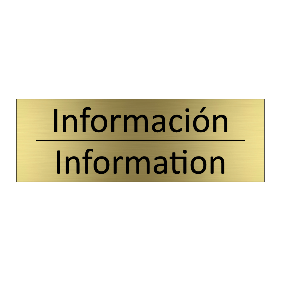 Información - Information