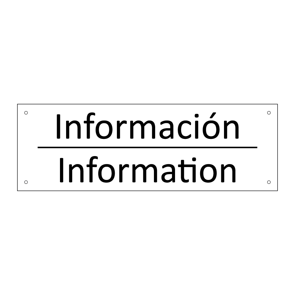Información - Information