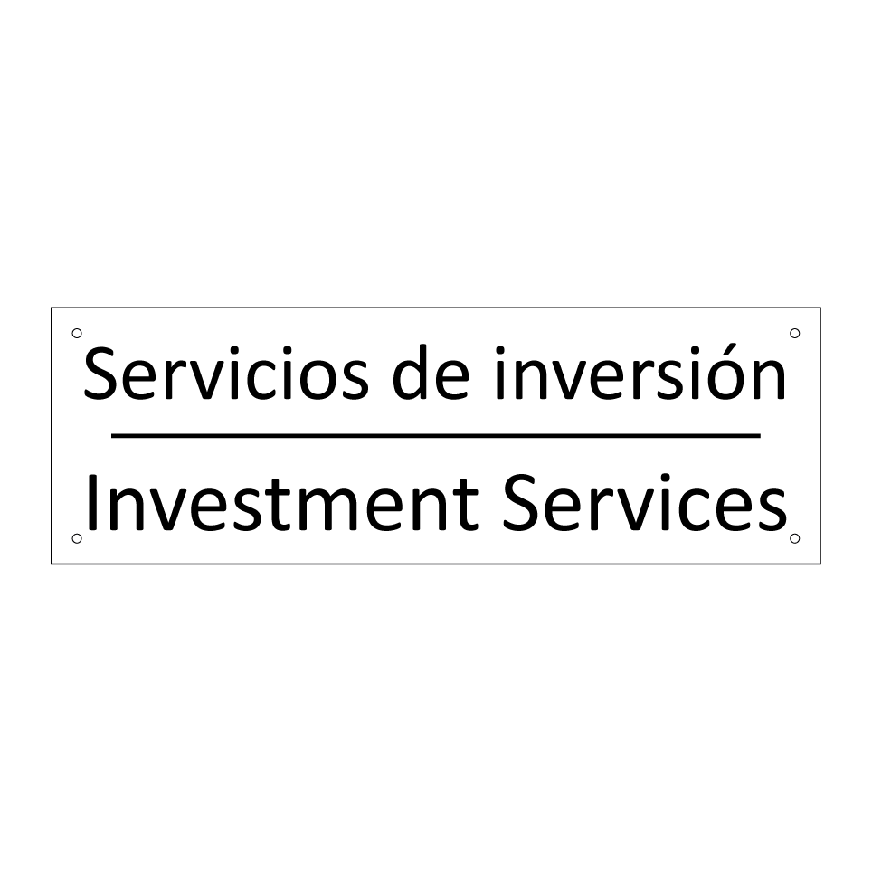 Servicios de inversión - Investment Services