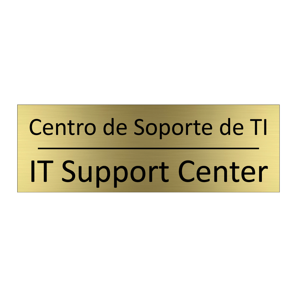 Centro de Soporte de TI - IT Support Center