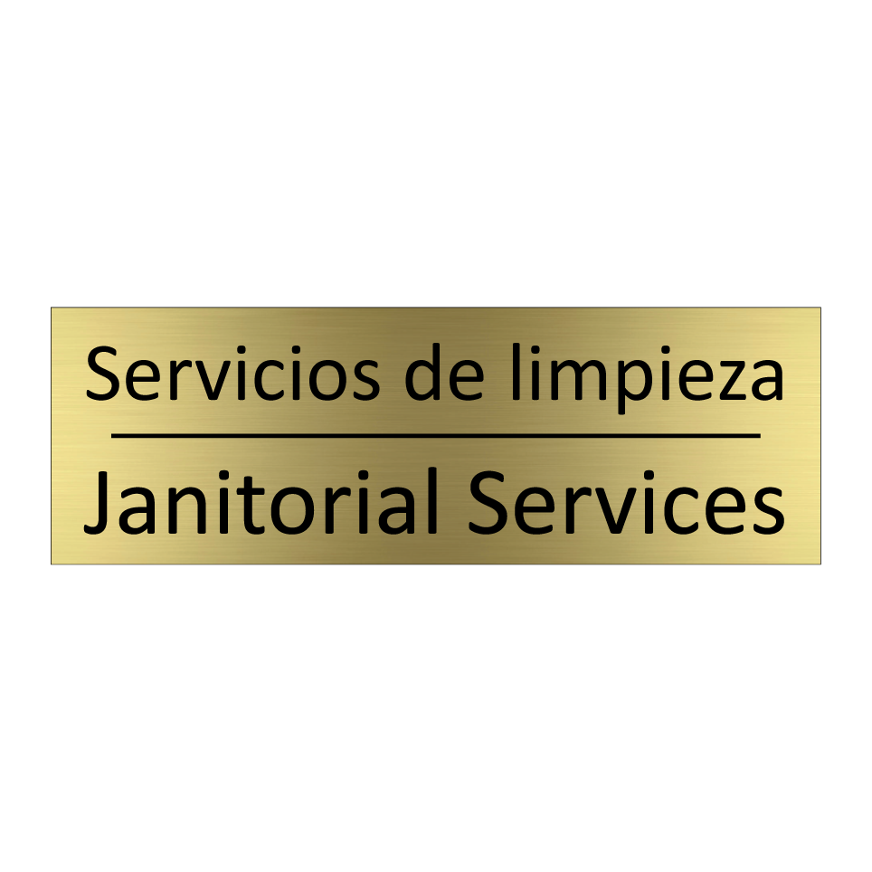 Servicios de limpieza - Janitorial Services