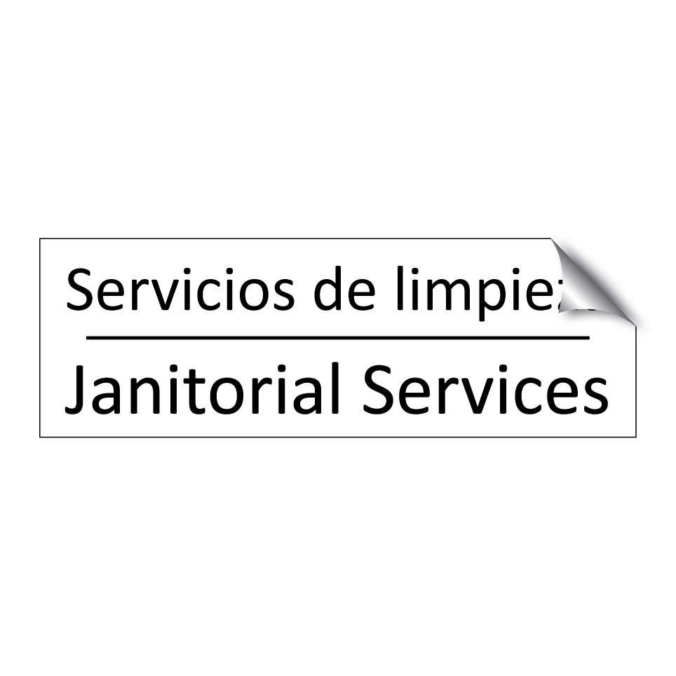 Servicios de limpieza - Janitorial Services