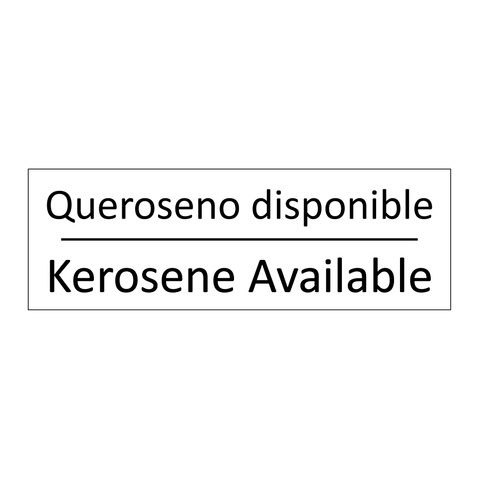 Queroseno disponible - Kerosene Available