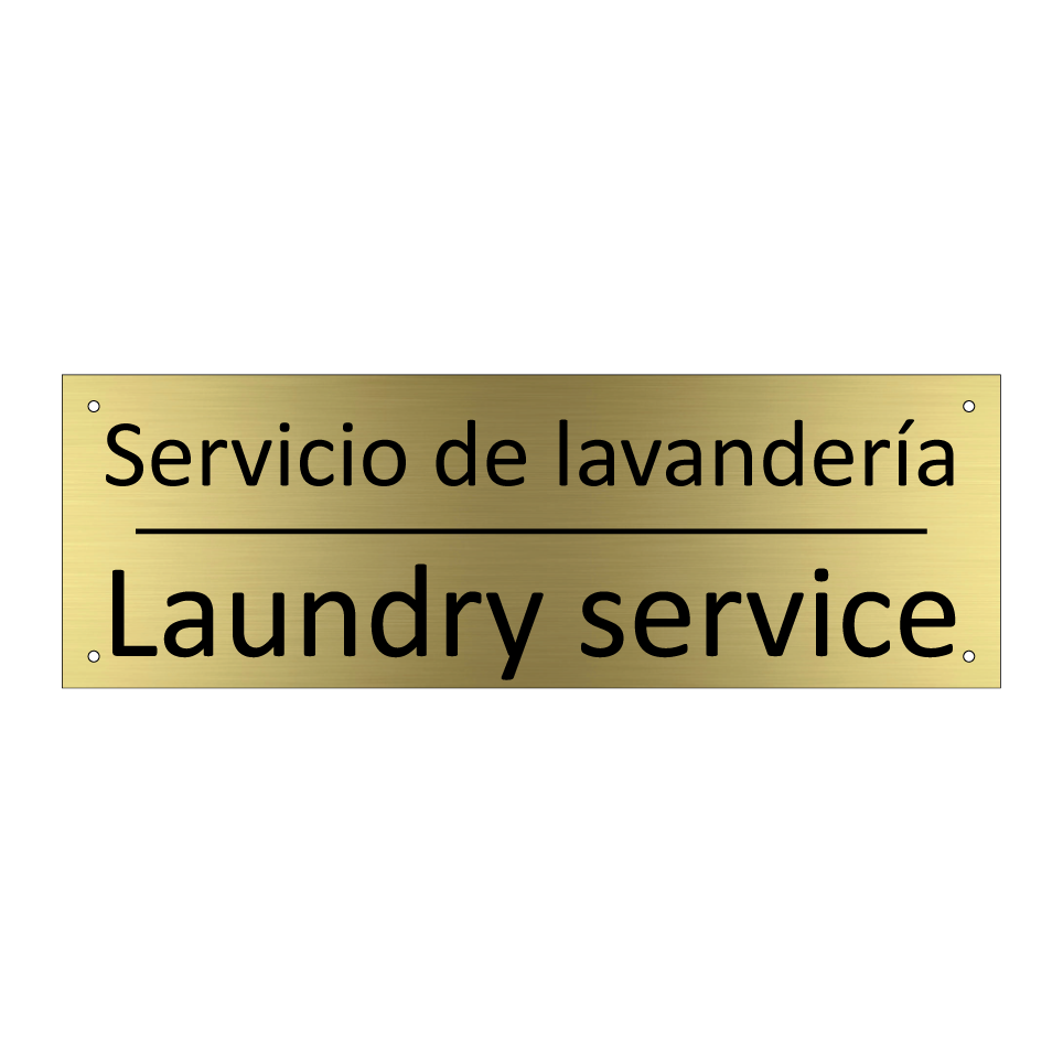 Servicio de lavandería - Laundry service