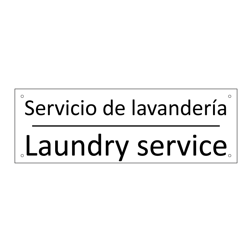 Servicio de lavandería - Laundry service