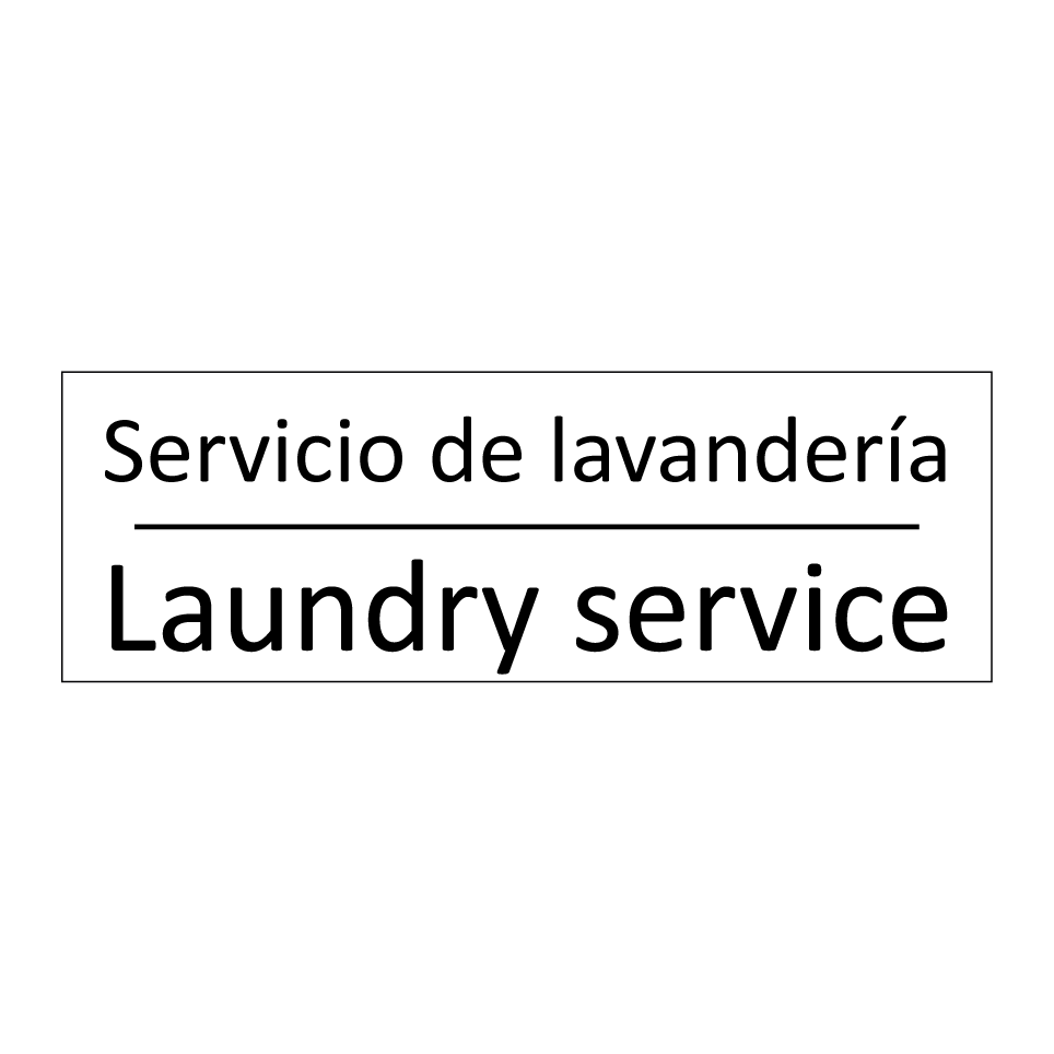 Servicio de lavandería - Laundry service