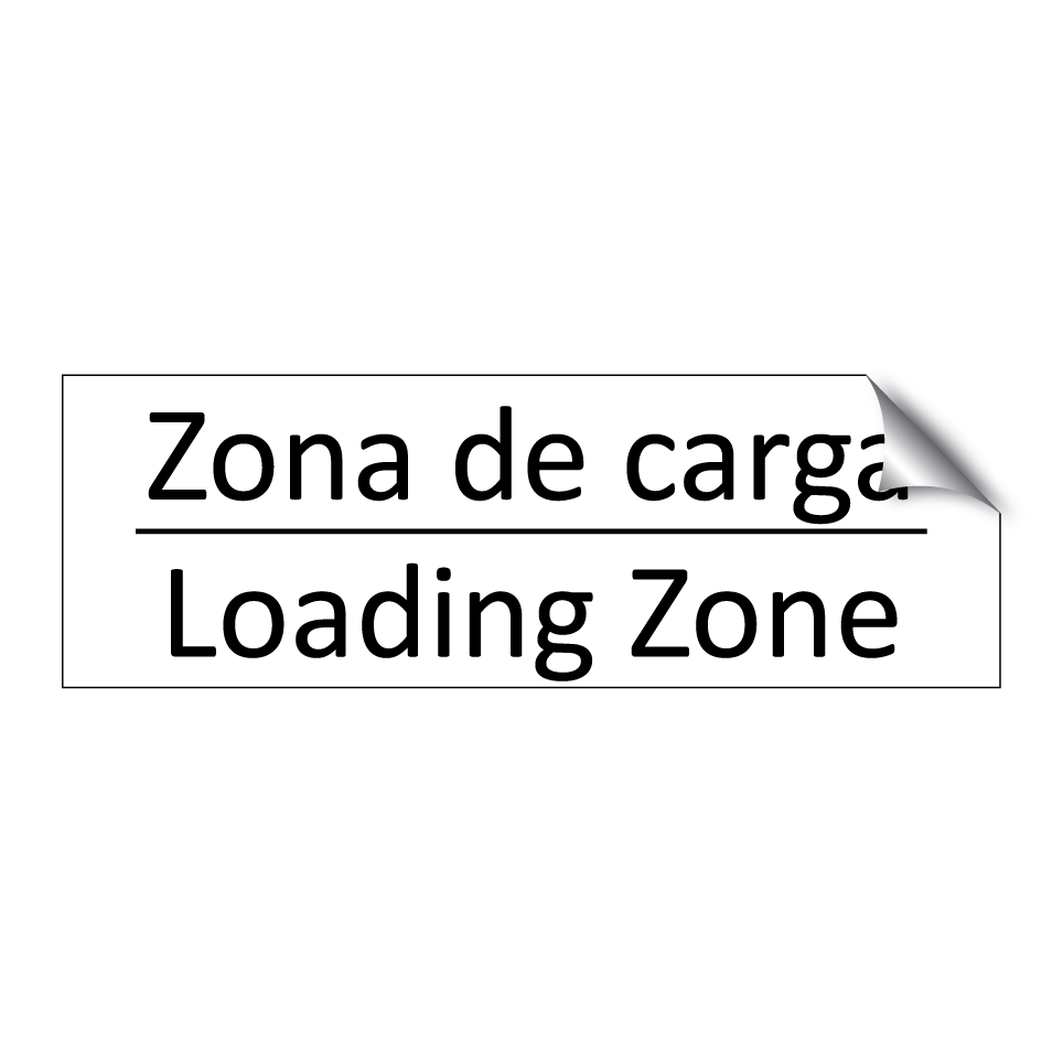 Zona de carga - Loading Zone