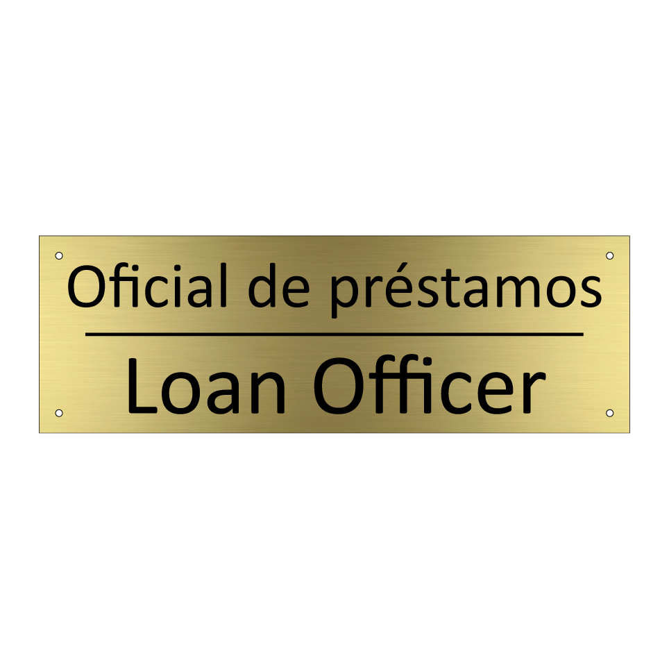 Oficial de préstamos - Loan Officer