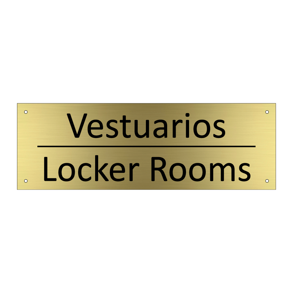 Vestuarios - Locker Rooms
