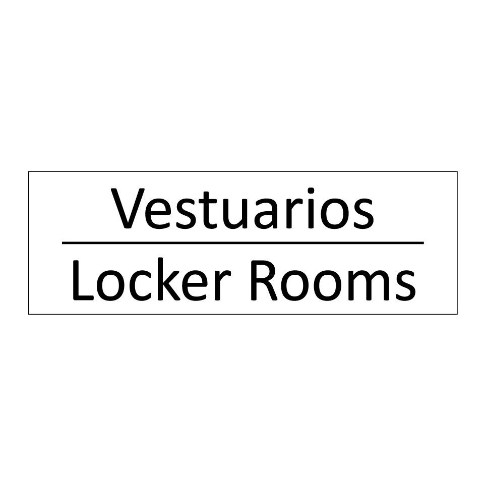 Vestuarios - Locker Rooms