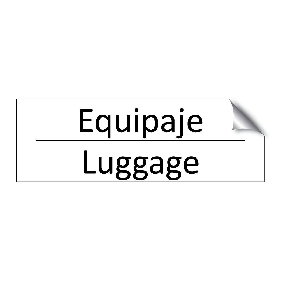 Equipaje - Luggage