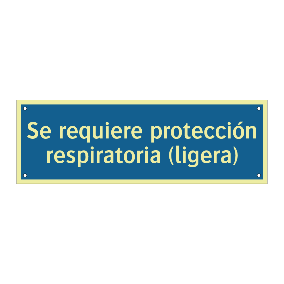 Se requiere protección respiratoria (ligera)