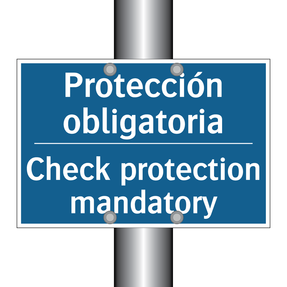 Protección obligatoria - Check protection mandatory