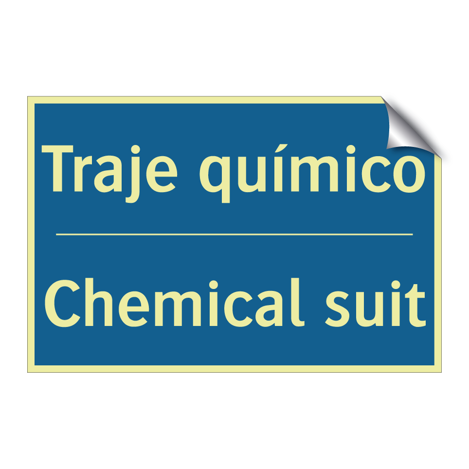Traje químico - Chemical suit