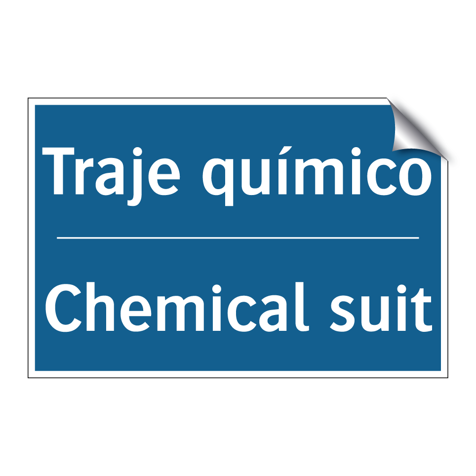 Traje químico - Chemical suit