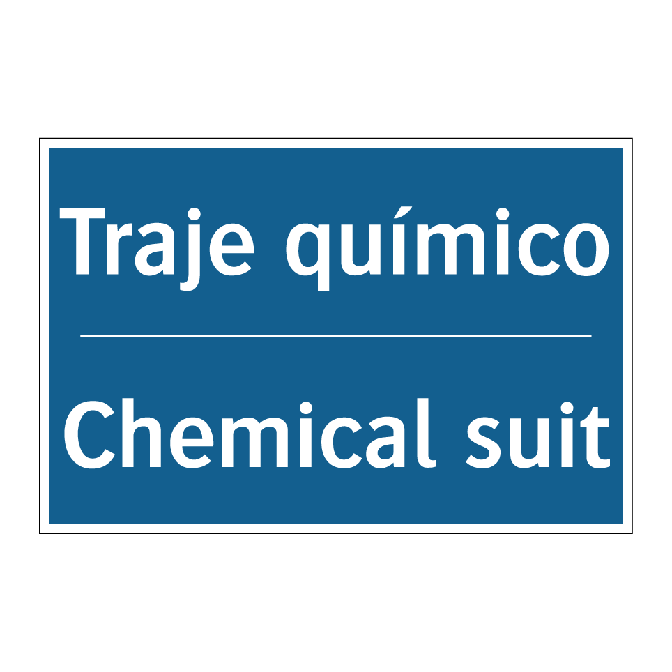 Traje químico - Chemical suit