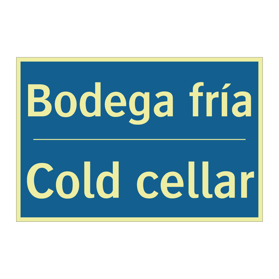 Bodega fría - Cold cellar