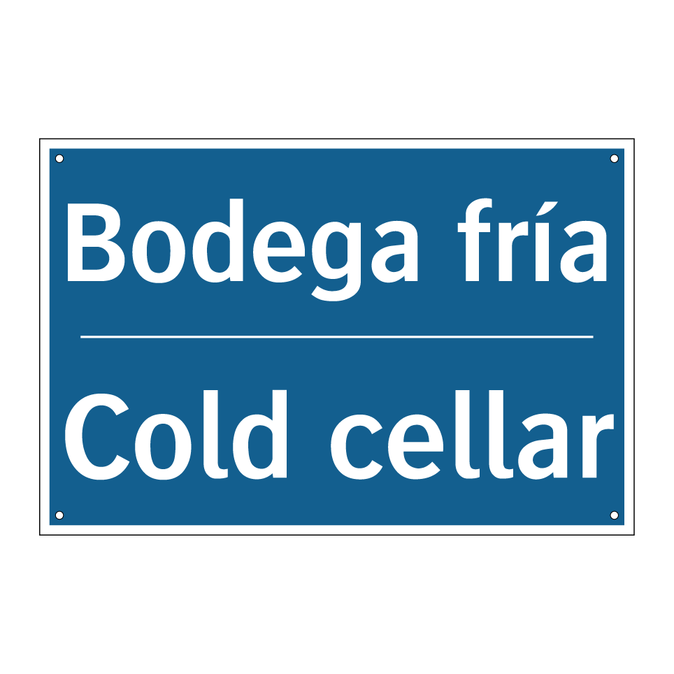 Bodega fría - Cold cellar