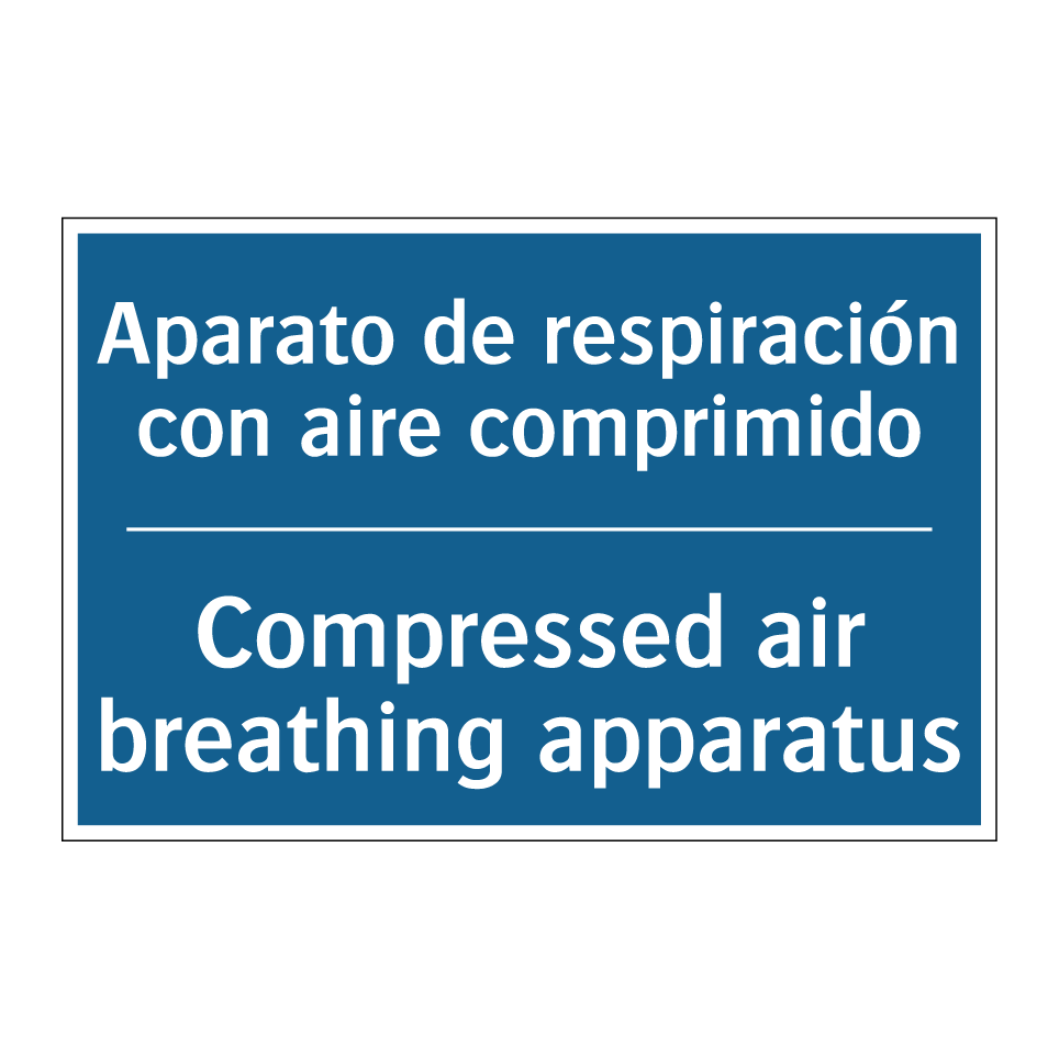 Aparato de respiración con aire  /.../ - Compressed air breathing apparatus /.../