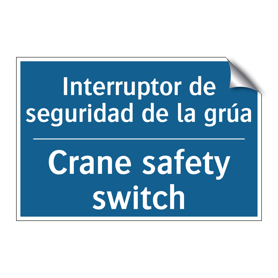 Interruptor de seguridad de la  /.../ - Crane safety switch