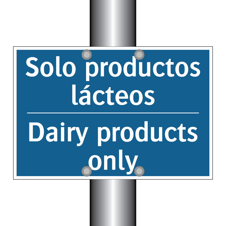Solo productos lácteos - Dairy products only