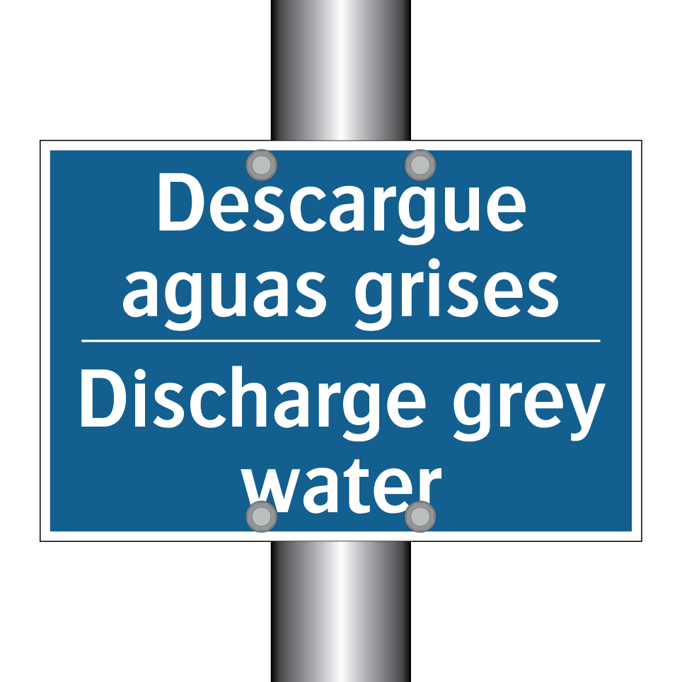 Descargue aguas grises - Discharge grey water