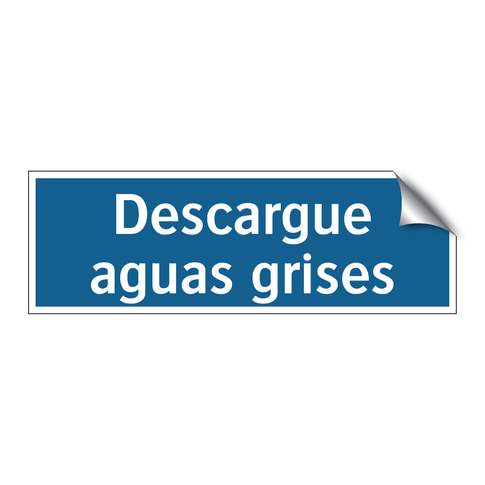 Descargue aguas grises