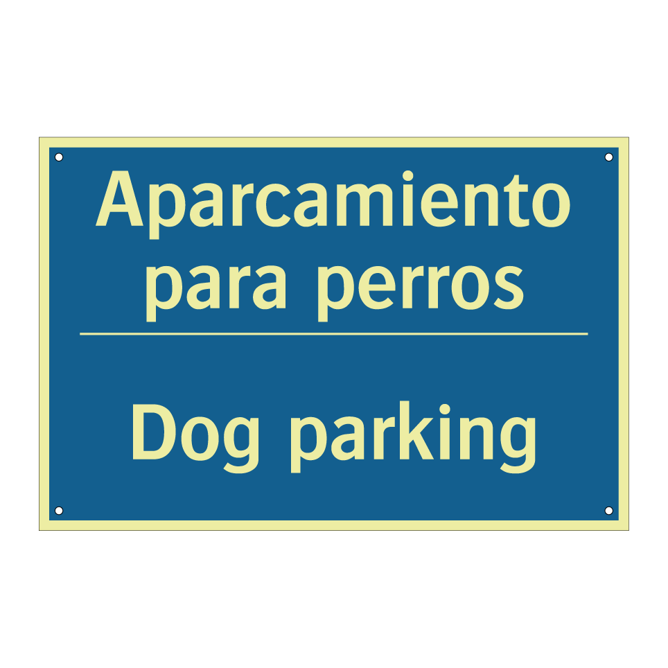 Aparcamiento para perros - Dog parking