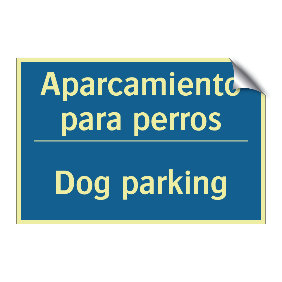 Aparcamiento para perros - Dog parking
