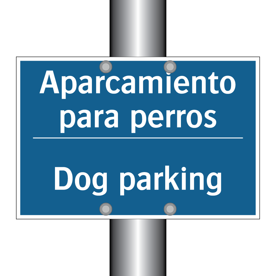 Aparcamiento para perros - Dog parking