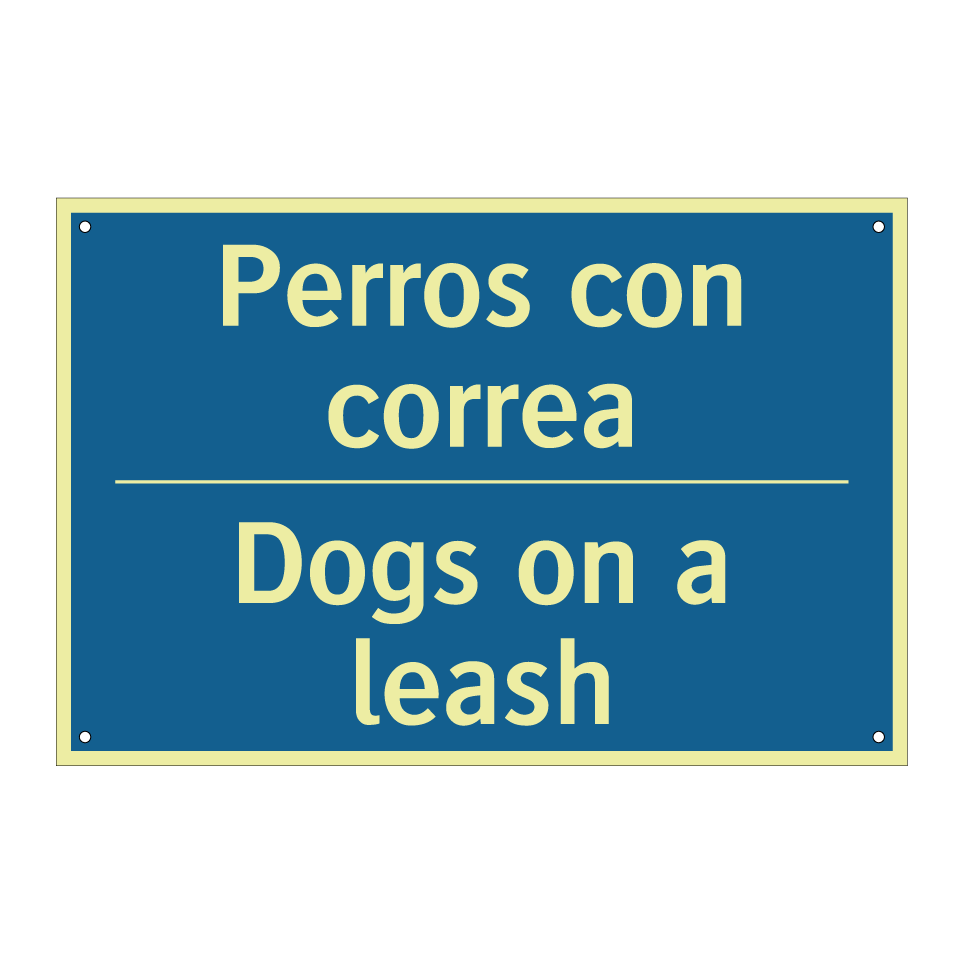 Perros con correa - Dogs on a leash