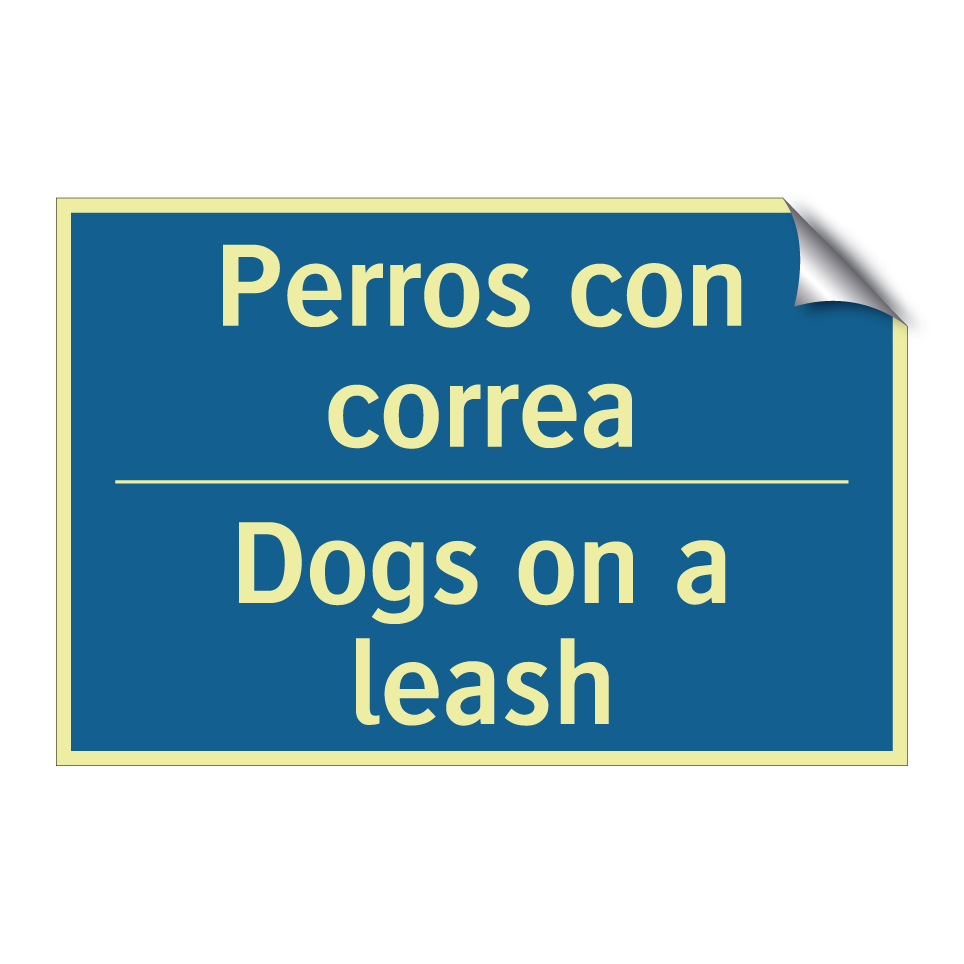 Perros con correa - Dogs on a leash