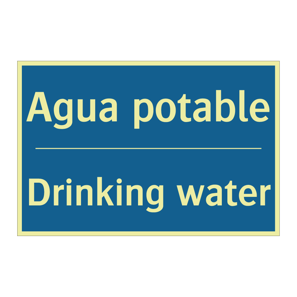 Agua potable - Drinking water