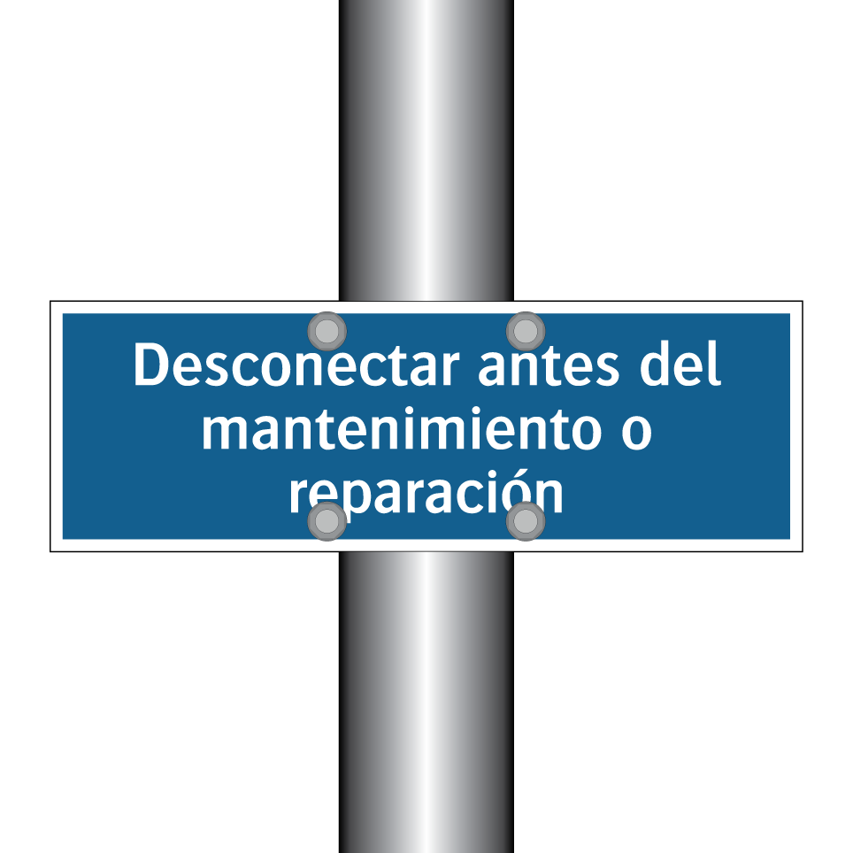 Desconectar antes del mantenimiento o reparación