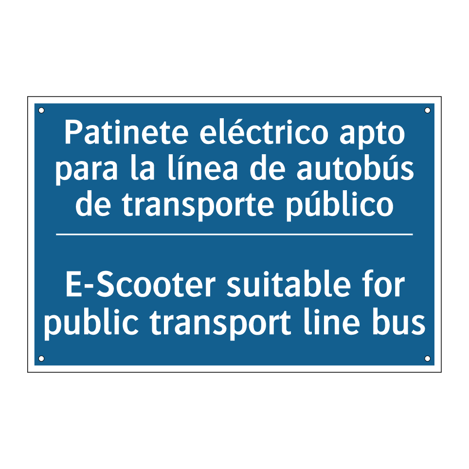 Patinete eléctrico apto para la  /.../ - E-Scooter suitable for public  /.../