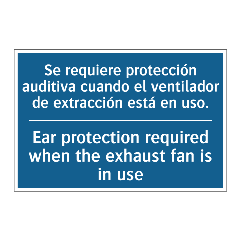 Se requiere protección auditiva  /.../ - Ear protection required when the  /.../