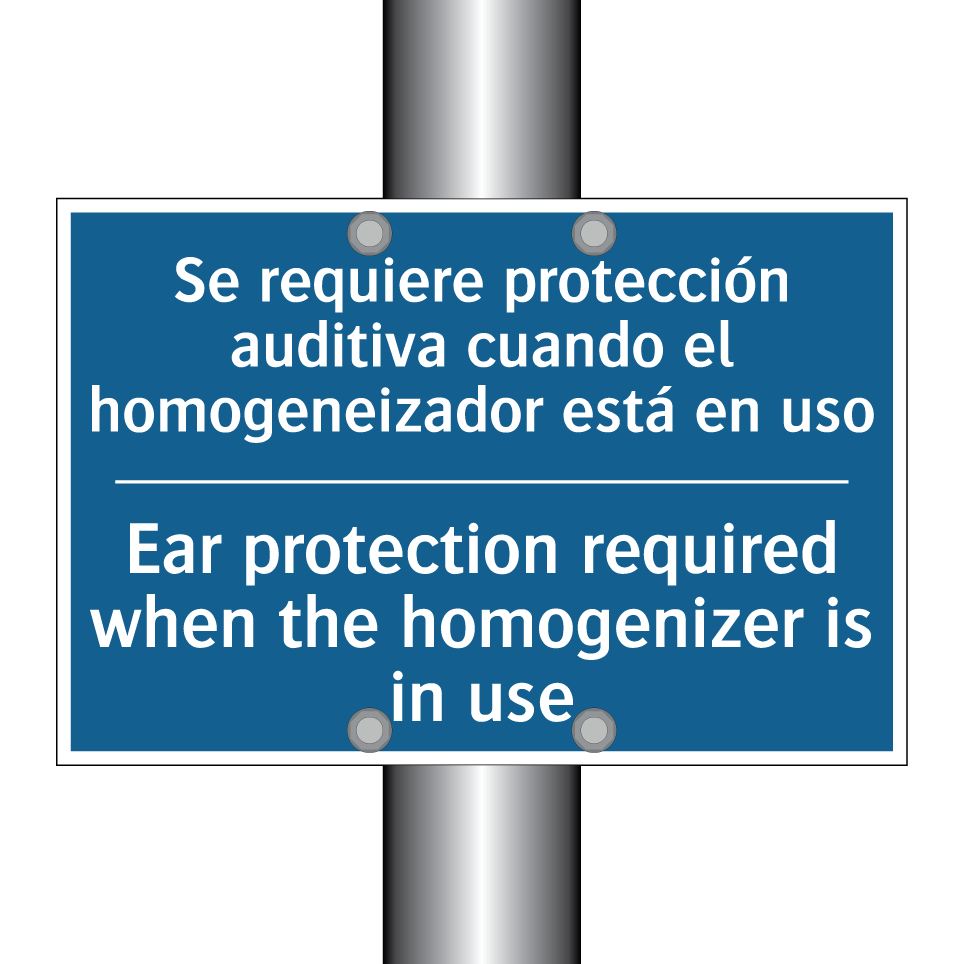 Se requiere protección auditiva  /.../ - Ear protection required when the  /.../