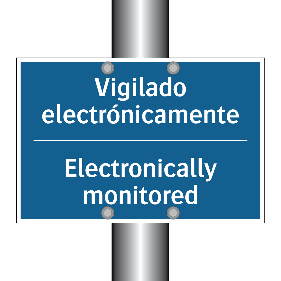 Vigilado electrónicamente - Electronically monitored