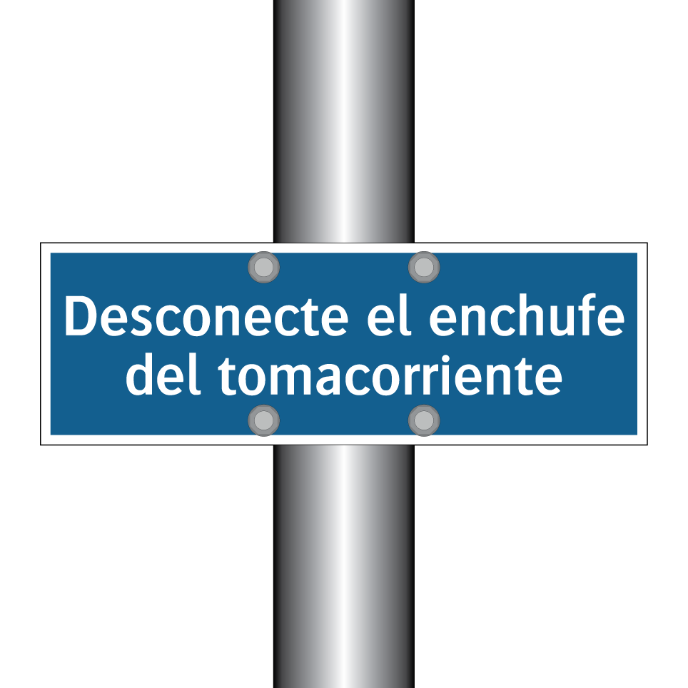 Desconecte el enchufe del tomacorriente