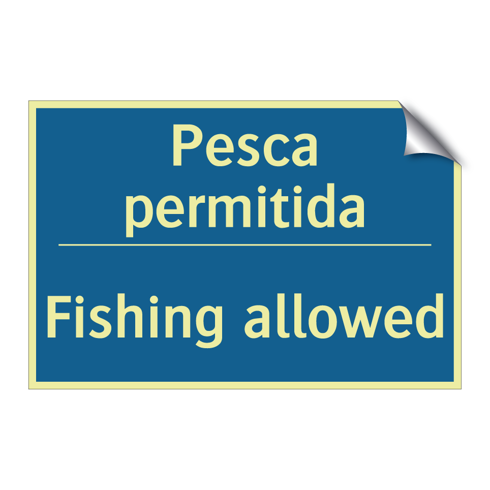 Pesca permitida - Fishing allowed