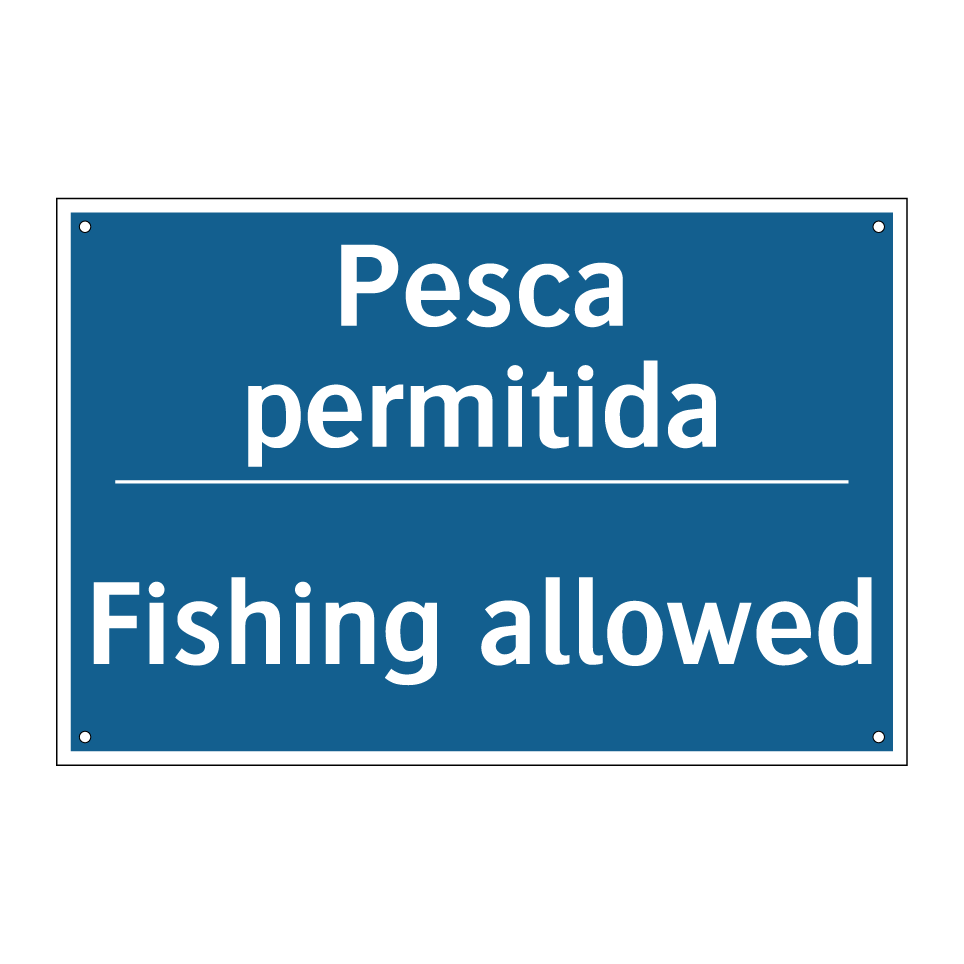 Pesca permitida - Fishing allowed