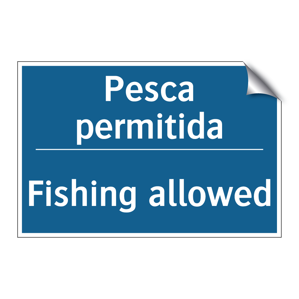 Pesca permitida - Fishing allowed