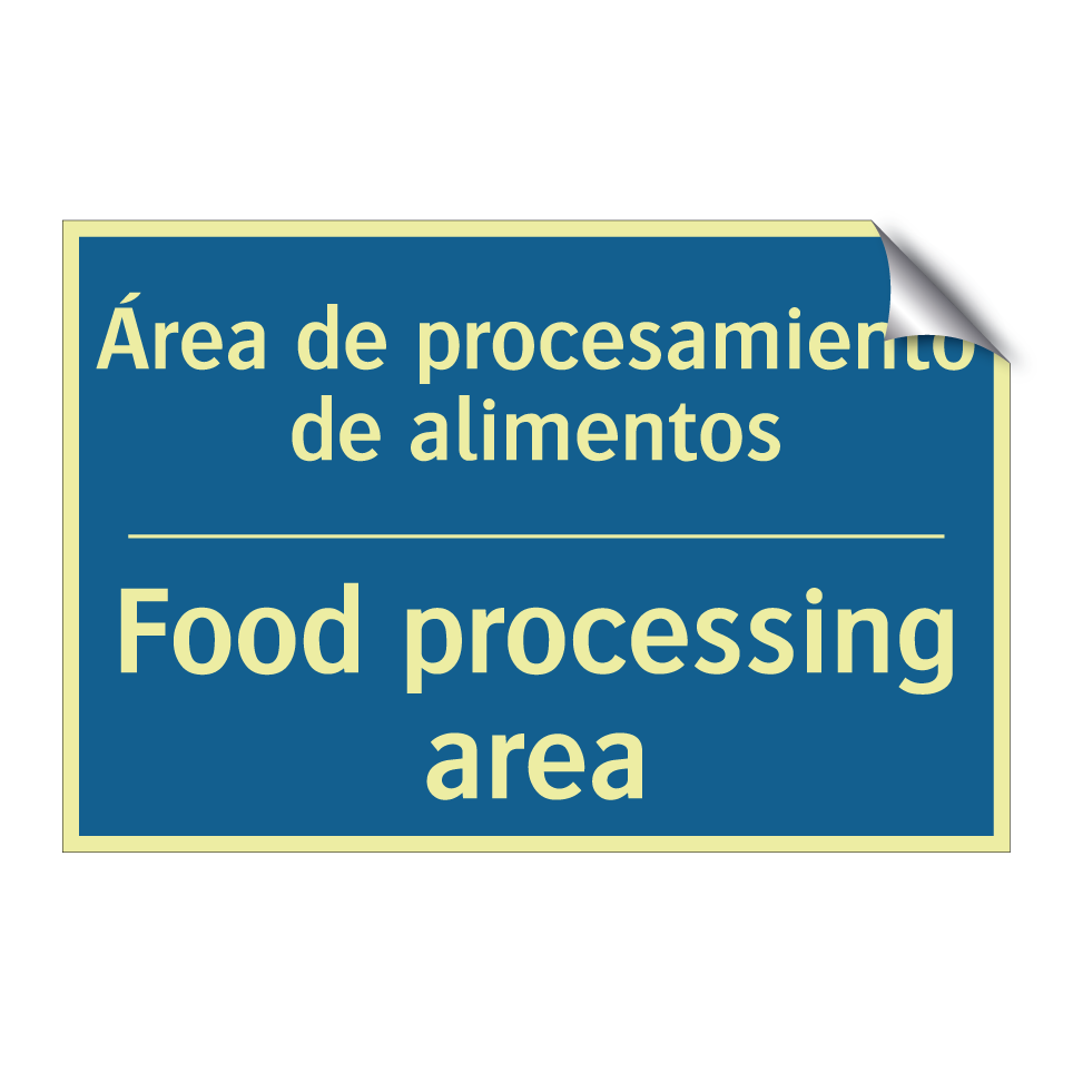 Área de procesamiento de alimentos /.../ - Food processing area